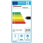 Diepvriestafel, geventileerd,4 deuren EN 600x400 - Image 2