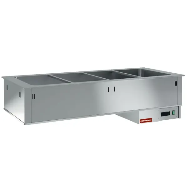 Droog bain-marie element, kuip 3x GN 1/1 - Main Image