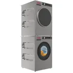 Droogkast 8 kg "inox-Titanuim", met afvoer - Image 2