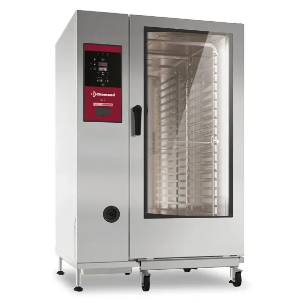 Electrische oven directe stoom en convectie, 20xGN2/1+Cleaning - Main Image