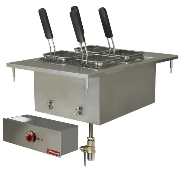 Elektrisch pastakoker, 20 liters, inbouw - Main Image