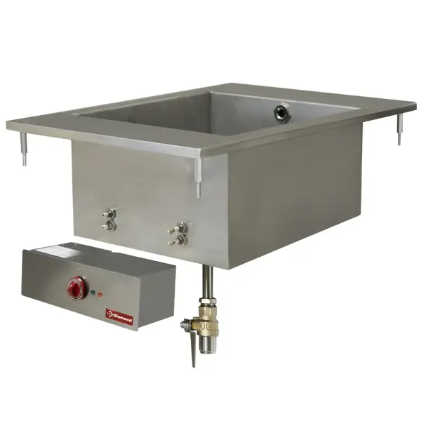 Elektrische bain-marie GN 1/1, inbouw - Main Image