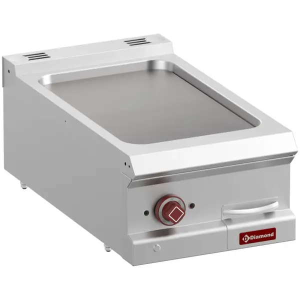 Elektrische bakplaat met vlakke plaat, module 1/2 -Top- - Main Image