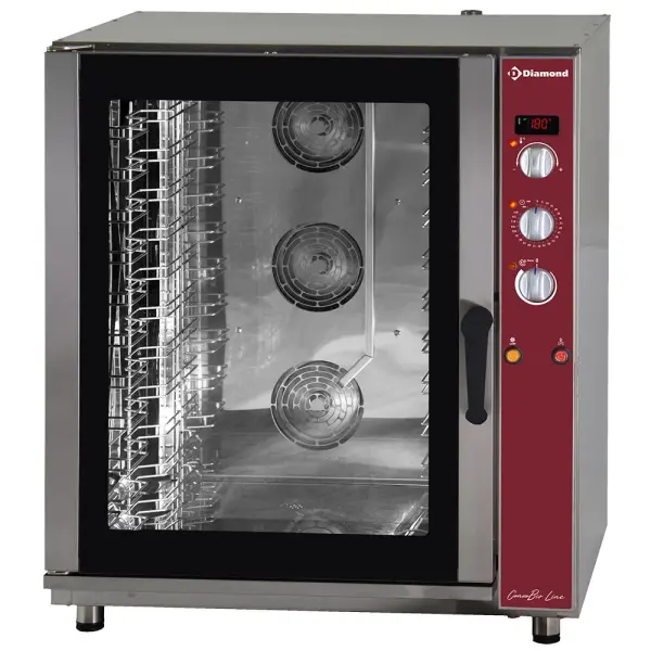 Elektrische conventie oven 11x EN (GN) met automatische bevochtiger - Main Image