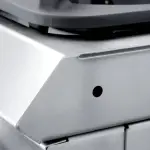 Elektrische friteuse met 2 kuipen 21 lit. op gesloten kast - Image 4