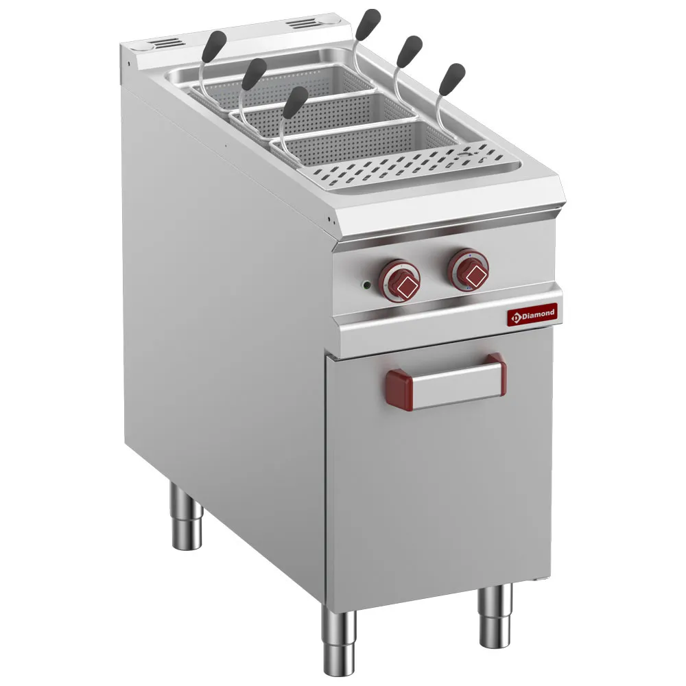 Elektrische pastakoker GN 1/1, inhoud 40 liter, op gesloten kast (zonder manden) - Main Image Elektrische pastakoker GN 1/1, inhoud 40 liter, op gesloten kast (zonder manden) - Main Image