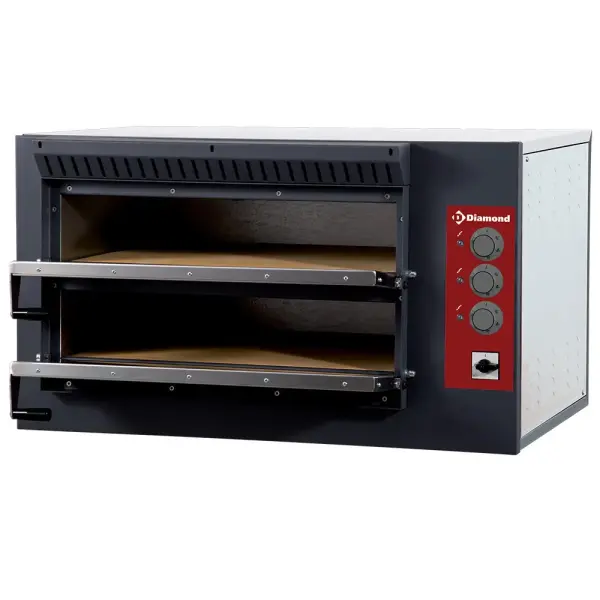 Elektrische pizza-oven, 2 kamers - Main Image
