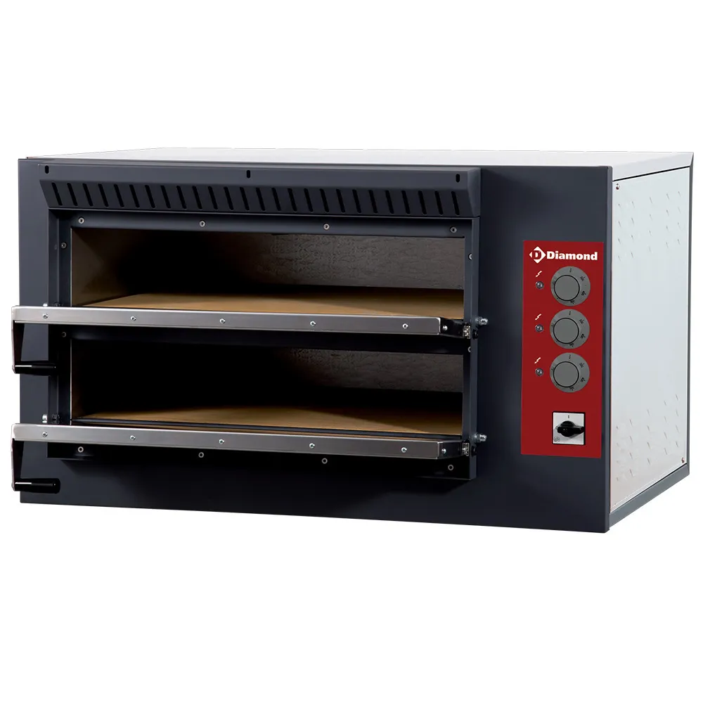 Elektrische pizza-oven, 2 kamers - Main Image