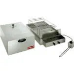 Elektrische rookkamer voor voeding, 2 verdiepingen (400x600 mm + 340x545mm) - Main Image