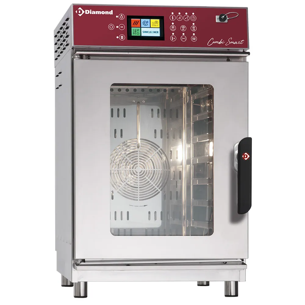 Elektrische stoom/convectieoven, 7x GN1/1 Touch Screen + Auto-Cleaning - Main Image