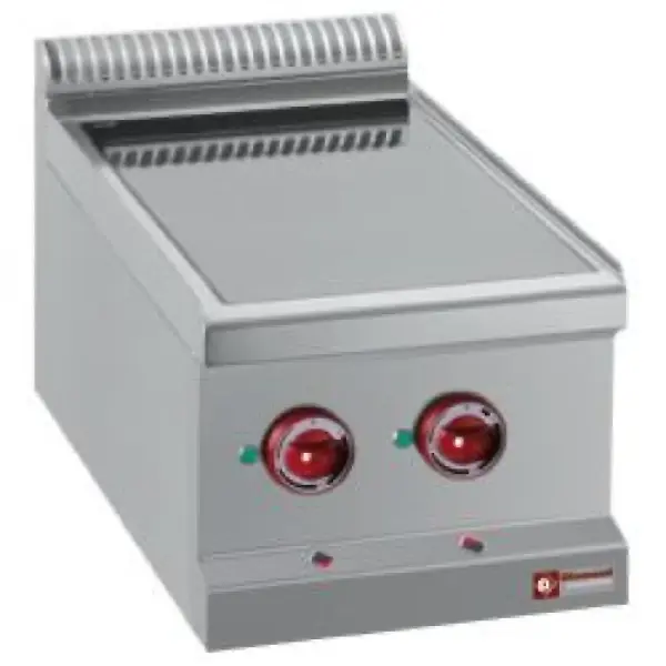 Elektrische vitrokeramische plaat met 2 warmte zones -Top- - Main Image