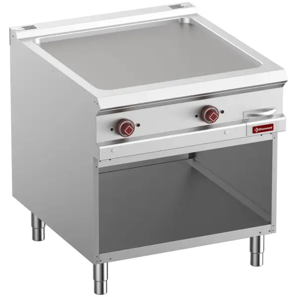 Elektrische vlakke bakplaat module 1/1, op open kast - Main Image