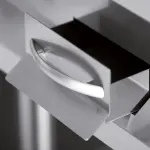 Elektrische vlakke bakplaat module 1/2, op open kast - Image 2