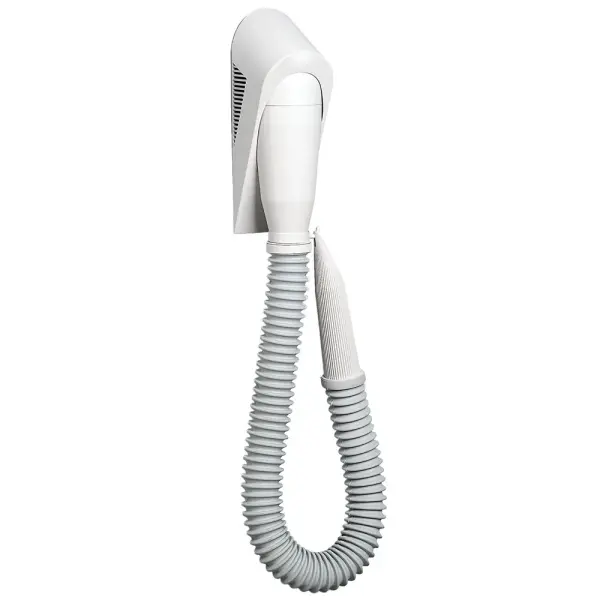 Elektronische muur haardroger, wit - Main Image