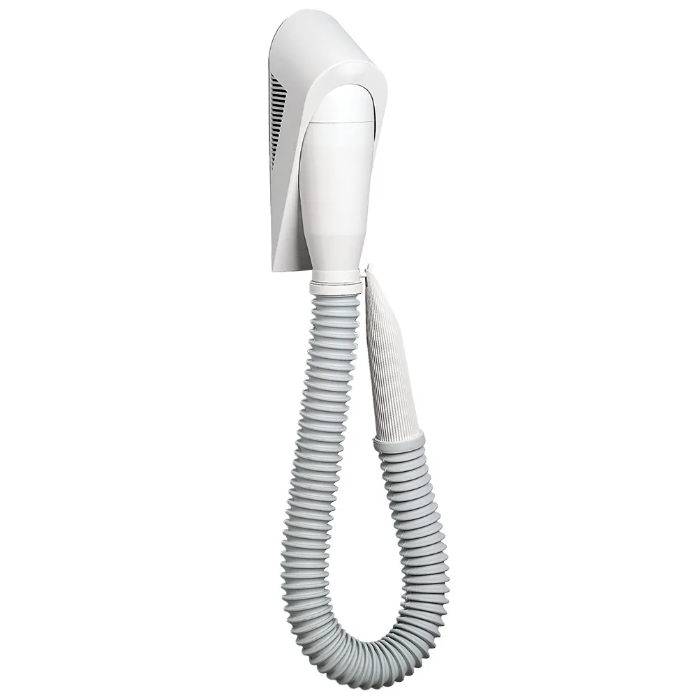 Elektronische muur haardroger, wit - Main Image