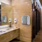 Elektronische muur handendroger, roestvrij staal - Image 2