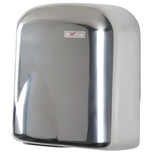 Elektronische muur handendroger, roestvrij staal - Main Image