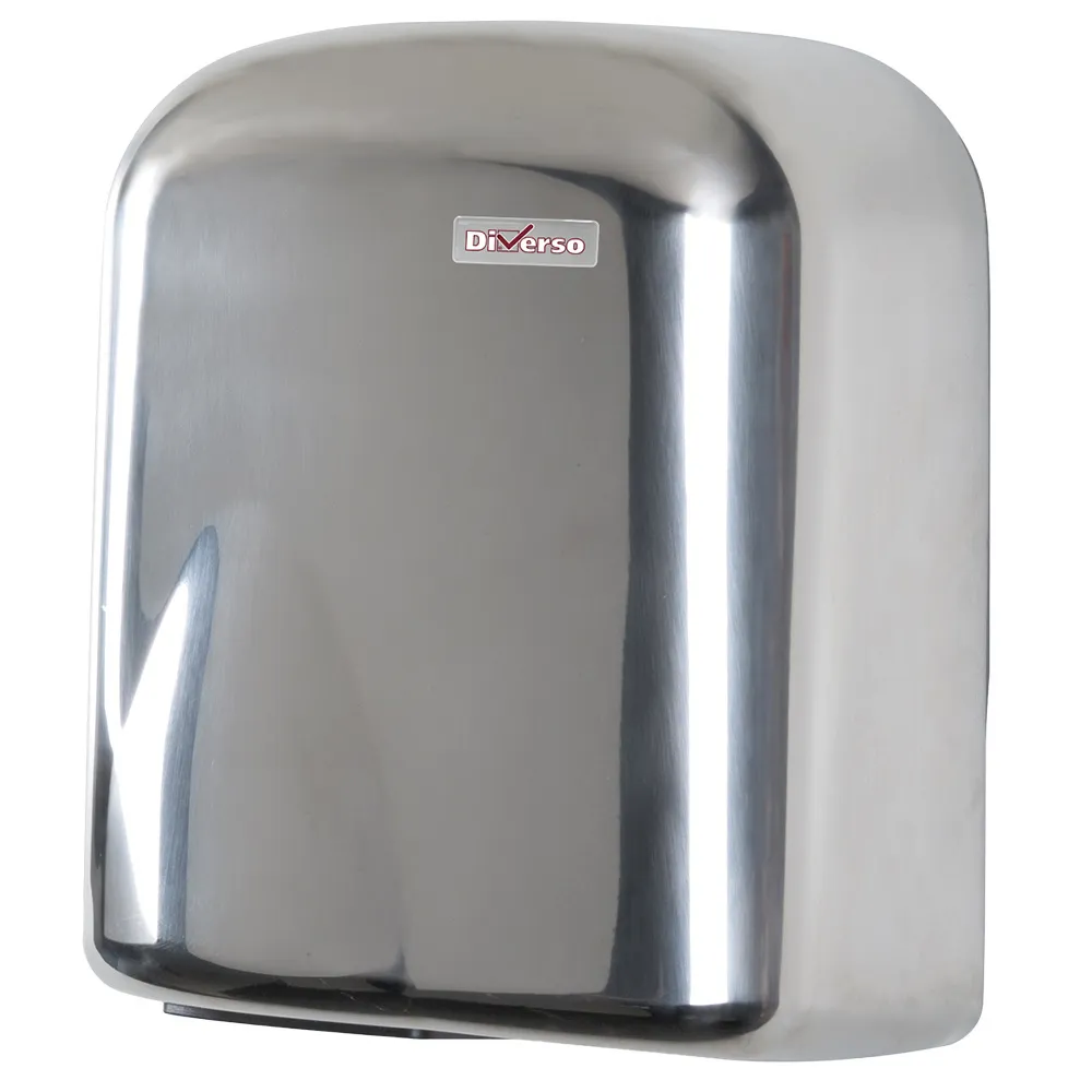 Elektronische muur handendroger, roestvrij staal - Main Image