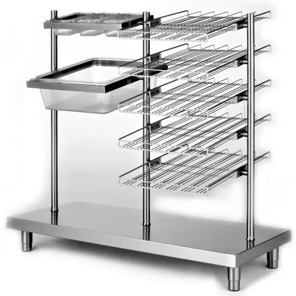 Element voor dienbladen, brood, bestek en glazen - Main Image