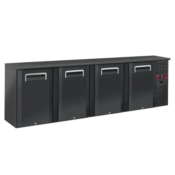 Flessenkoeler 4 deuren, 620 liter, verstelbare poten - Main Image