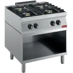 Fornuis samengesteld uit: 4 branders & open kast - Main Image