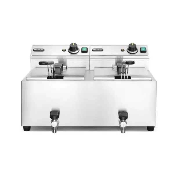 Friteuse Profi Line met aftapkraan - 2 x 8 l - Main Image