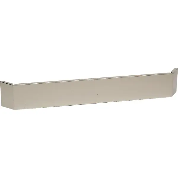 Frontale plint in R.V.S. extern hoekelement - Main Image