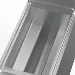 Gasfriteuse 1 kuip van "Y" 21 liter (21 kW) op gesloten kast - Image 2