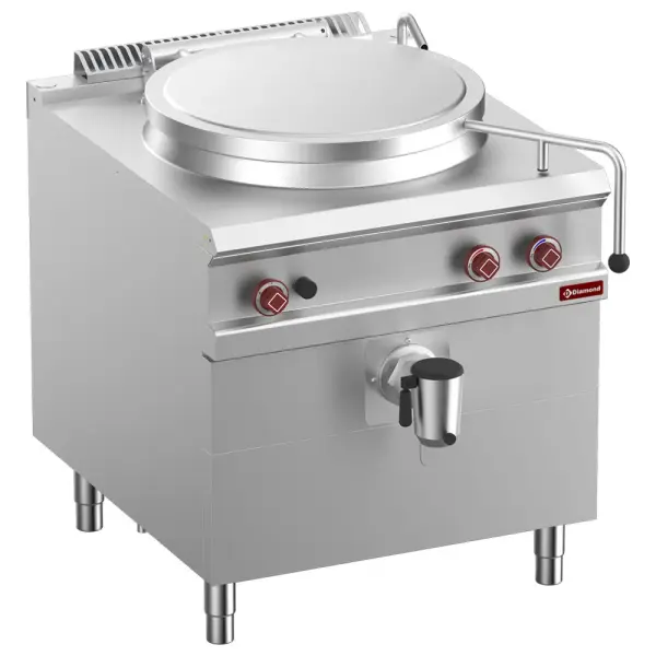 Gaskookketel direkte verwarming, 100 liter, op meubel - Main Image