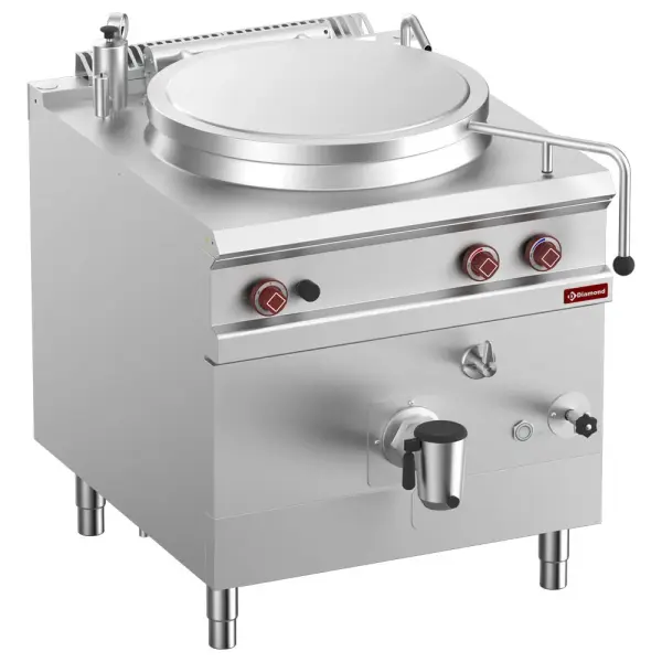 Gaskookketel indirekte verwarming, 150 liter, op meubel - Main Image