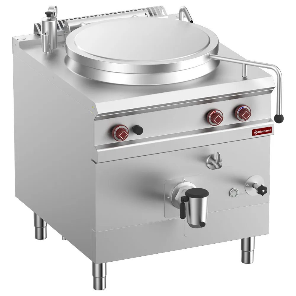 Gaskookketel indirekte verwarming, 150 liter, op meubel - Main Image