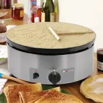 Gaspannekoekplaat hoog rendement, Ø 400 mm "geëmailleerd" - Image 2