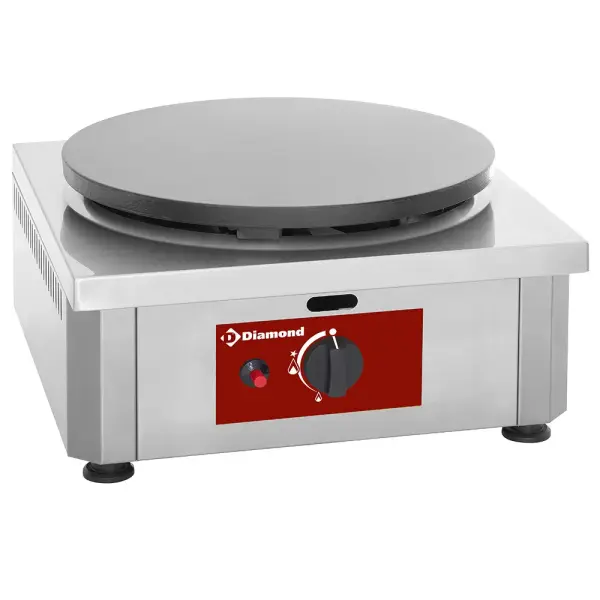 Gaspannekoekplaat hoog rendement, Ø 400 mm "geëmailleerd" - Main Image