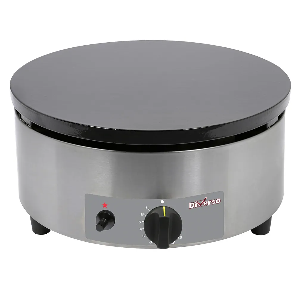 Gaspannekoekplaat hoog rendement, Ø 400 mm "geëmailleerd" - Main Image