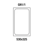 Gastronorm bak 1/1 h40 mm - Image 2