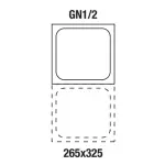 Gastronorm bak 1/2 h150 mm - Image 2