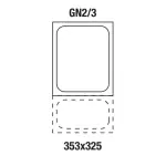 Gastronorm bak in inox h. 100mm - cap. 9,1l. - Image 2