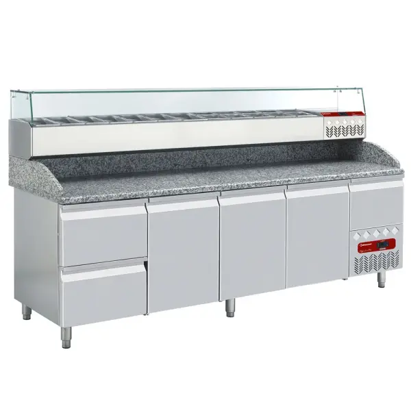 Geheel Koelkast tafel & gekoelde structuur : - Main Image