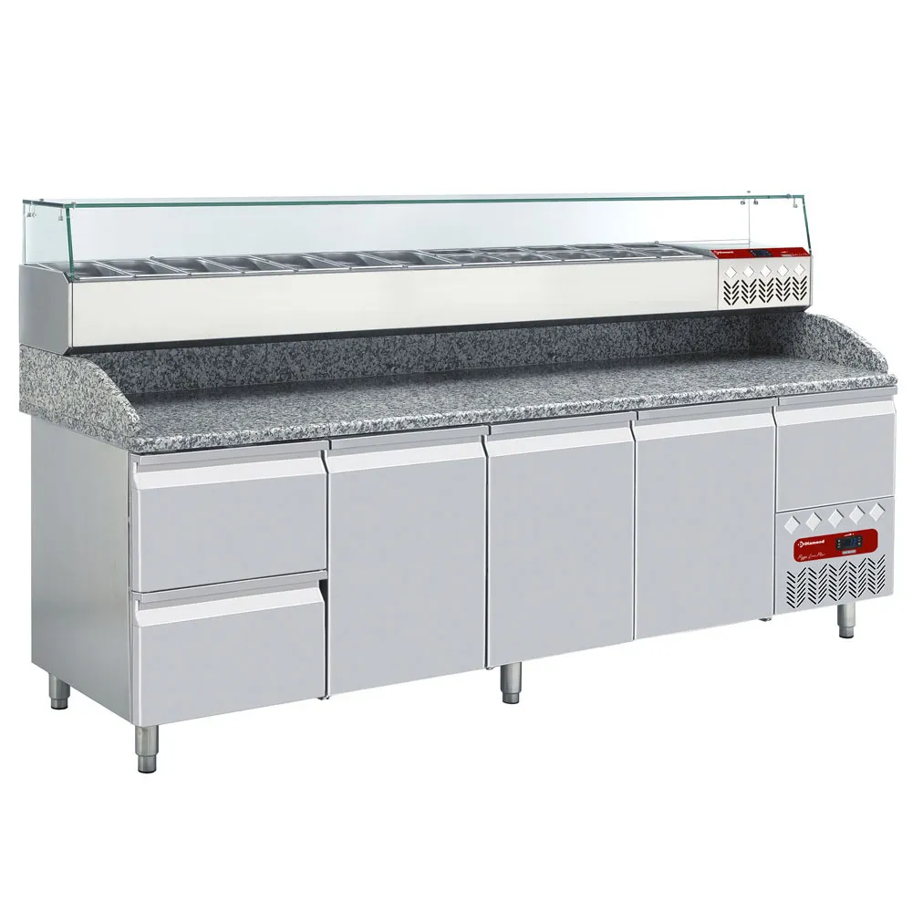 Geheel Koelkast tafel & gekoelde structuur : - Main Image