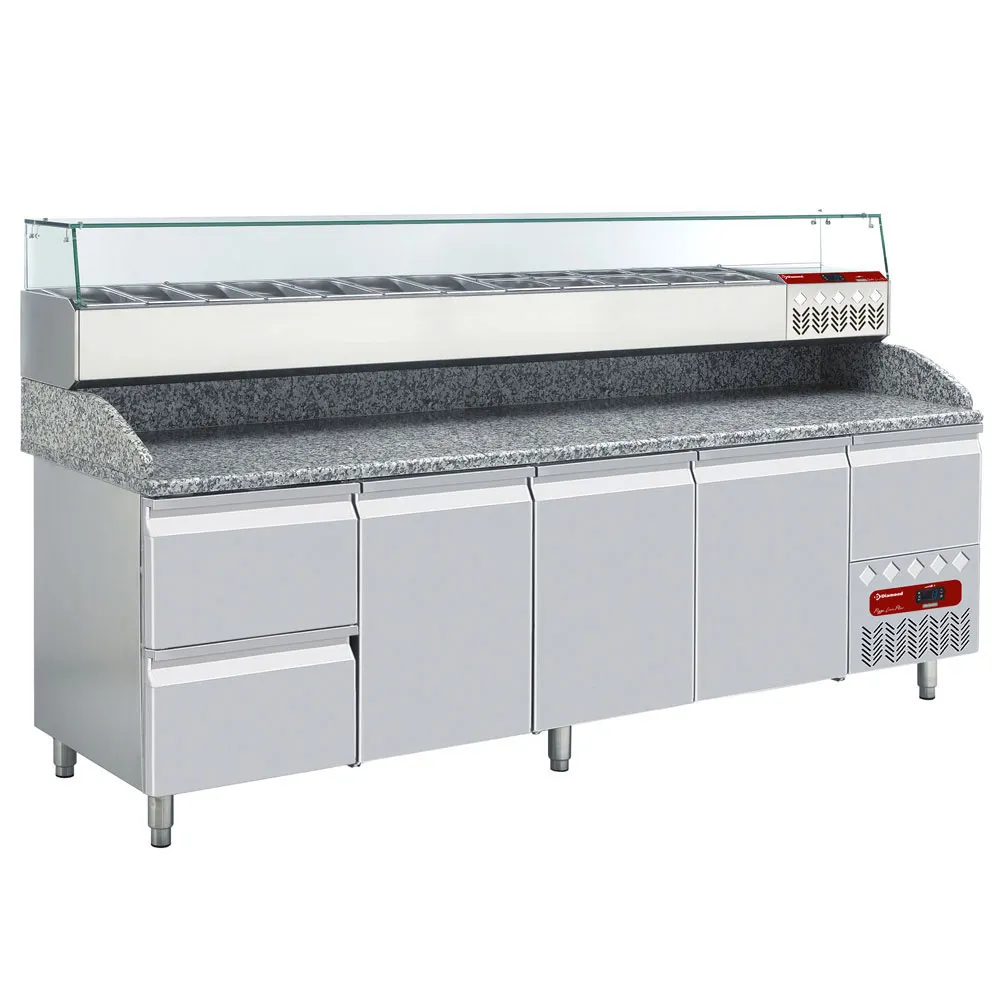 Geheel Koelkast tafel & gekoelde structuur : - Main Image