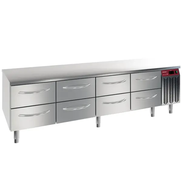 Gekoeld onderstel, 8X 1/2 laden GN1/1-h 100 mm - Main Image