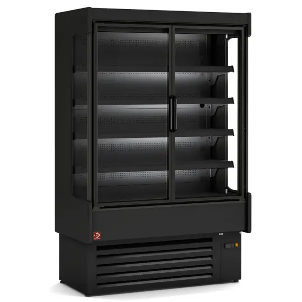 Gekoeld wandmeubel, geventileerd met groep, 3 klapdeuren - Main Image