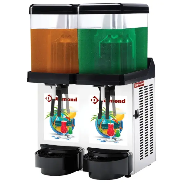 Gekoelde drank-dispenser, 2x 12 Lt. - Main Image
