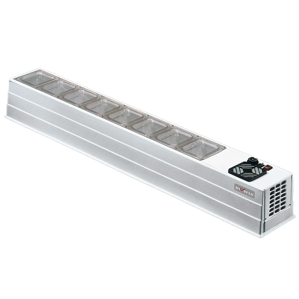 Gekoelde struktuur 8x GN 1/6 h150 mm - Main Image