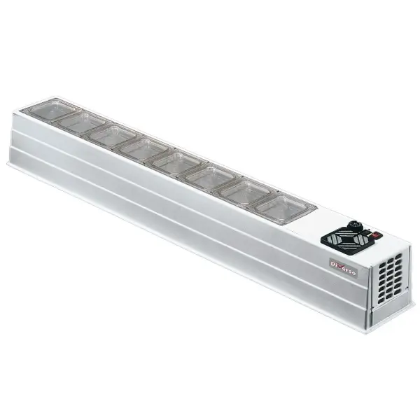 Gekoelde struktuur 8x GN 1/6 h150 mm - Main Image