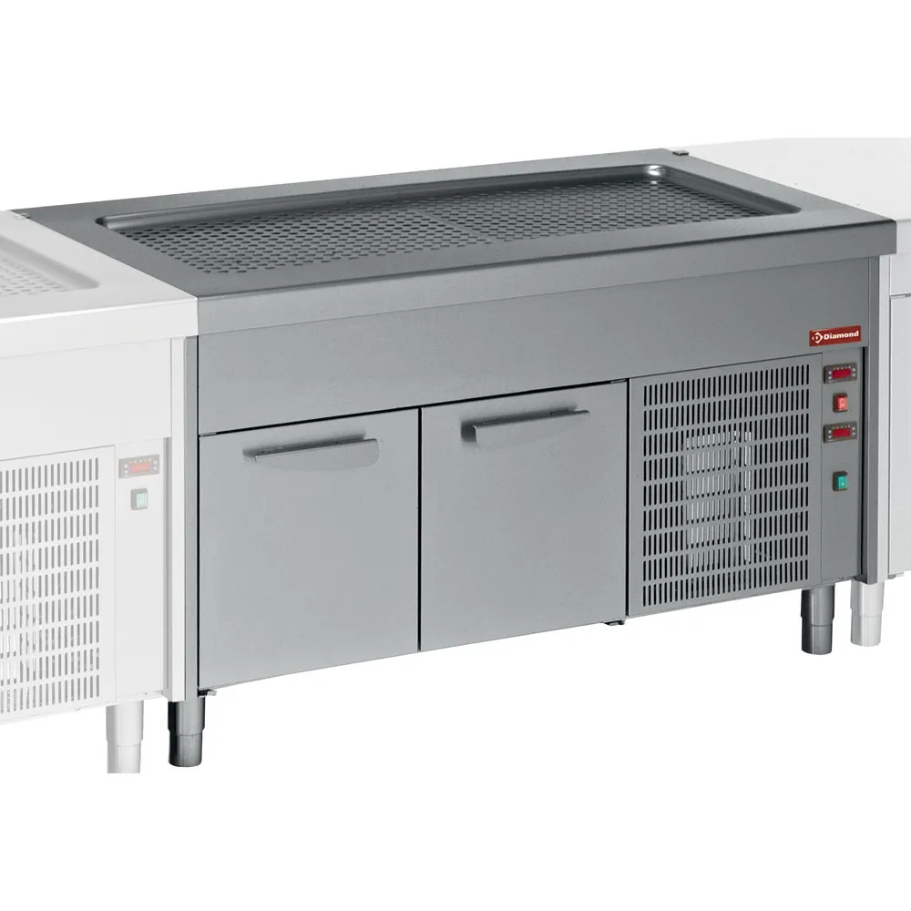 Gekoelde top element op gekoelde kast 6x GN 1/1 - Main Image