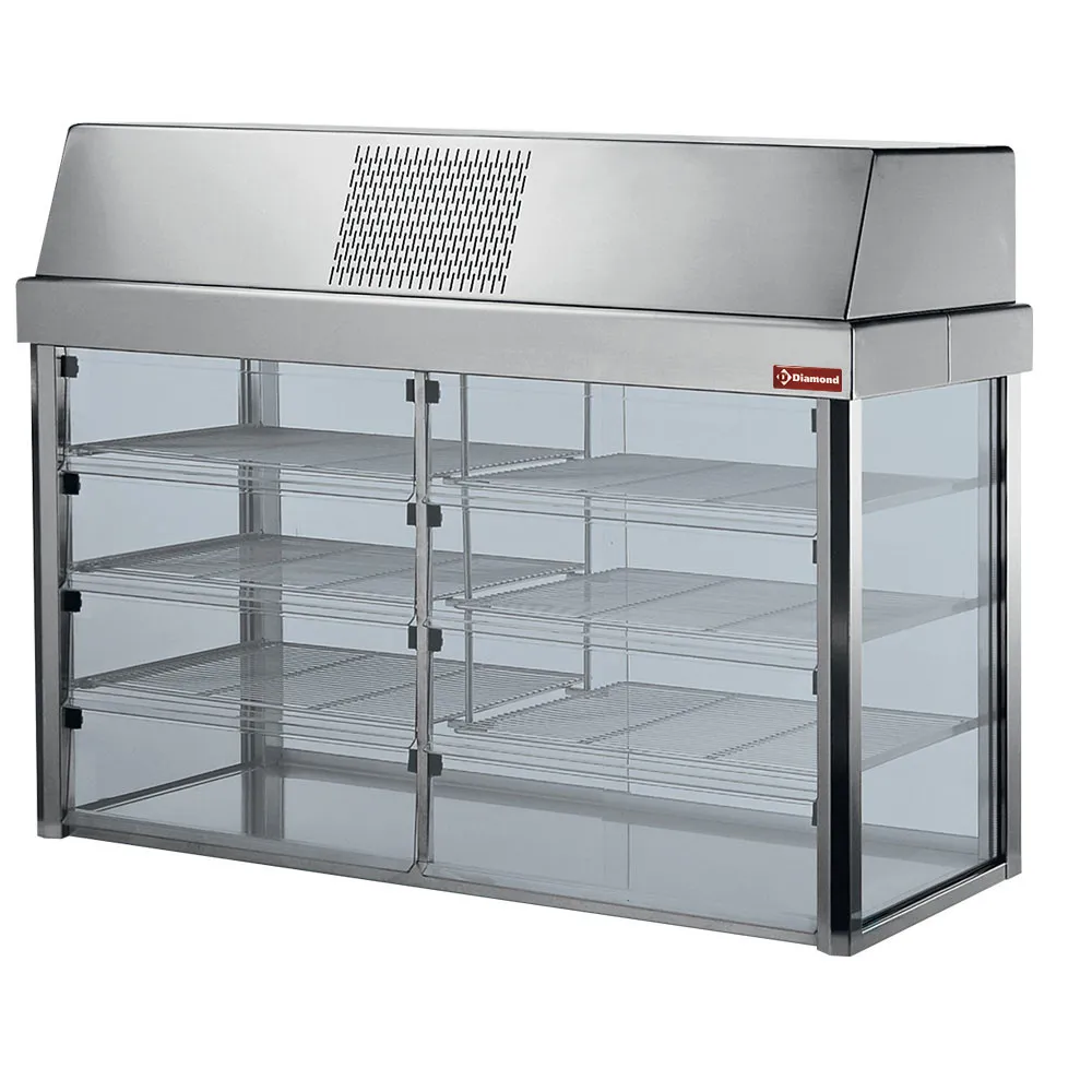 Gekoelde vitrine met bodem, top model (x element 4 GN 1/1) - Main Image