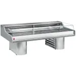 Gekoelde vitrine toonbank met ruit " Self-Service ", op sokkels - Main Image