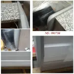 Gekoelde vitrinetoonbank gebogen ruit, geventileerd, met reserve - Image 2