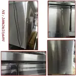 Gekoelde voorbereidingstafel 3 deuren GN 1/1, 340 Lit + koelstructuur 8x GN1/6-150 mm - Image 2